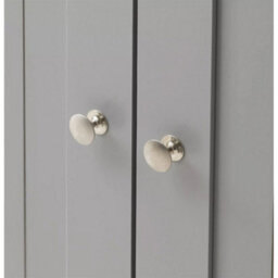 Bathroom Under Sink Cabinet Basin Storage Cupboard Vanity Unit - Grey - thumbnail 3
