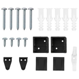 Walplus Window Blind With Curtains Manual Black Aluminium - thumbnail 9