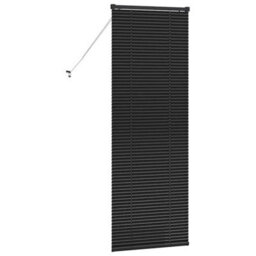 Walplus Window Blind With Curtains Manual Black Aluminium - thumbnail 7