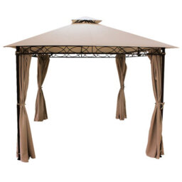 Glendale Garden & Leisure Glendale Marco Polo Gazebo 3X3 Mocha - thumbnail 2