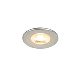 GoodHome Gamow Matt Pewter Effect Fixed Led Fire-Rated Warm & Neutral Downlight 5W Ip65, Pack Of 3 - thumbnail 6