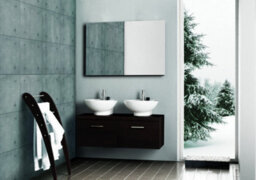 Infrared-Heating-Panel-800-X-600-Rectangular-Bathroom-Mirror-Heater-450W - thumbnail 3