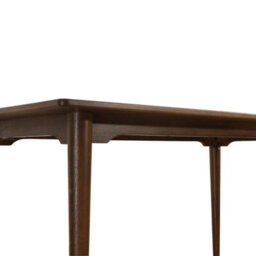 Ashford Mid-Century Modern Walnut Effect 4 Seater Rectangle Wooden Dining Table - 140Cm - thumbnail 7