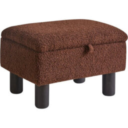 Sturdy Footstool With Hidden Storage - thumbnail 1