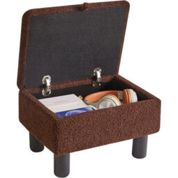 Sturdy Footstool With Hidden Storage - thumbnail 3