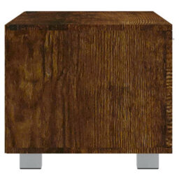 Berkfield Modern Tv Cabinet Smoked Oak 120X40.5X35 Cm Engineered Wood - thumbnail 6