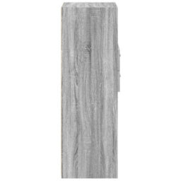 Berkfield Highboard Grey Sonoma 50X42.5X124 Cm Engineered Wood - thumbnail 5