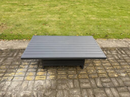 Fimous Aluminium Garden Furniture Set Adjustable Rising Lifting Dining Table And 6 Chairs Set - thumbnail 5