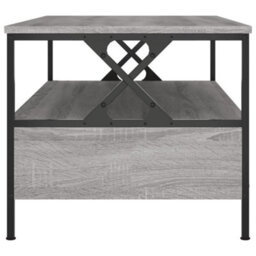 Berkfield Coffee Table Grey Sonoma 100X51X45 Cm Engineered Wood - thumbnail 7