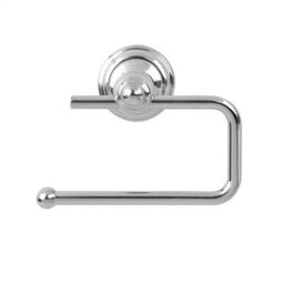 Wall Mounted Chrome Toilet Tissue Roll Holder Bathroom Cloakroom - thumbnail 4