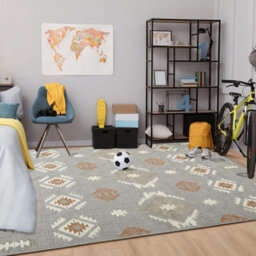 Ameha Geometric Printed Rug Livingroom Kitchen Floor Nova 160 X 230 Cm Carpet Indoor/outdoor Rugs - thumbnail 3