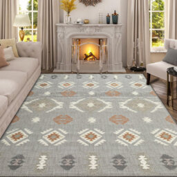 Ameha Geometric Printed Rug Livingroom Kitchen Floor Nova 160 X 230 Cm Carpet Indoor/outdoor Rugs - thumbnail 6