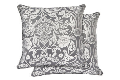Harrow Cushion Cover In Silver - image 1