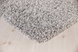 Smart Living Shaggy Soft Thick Area Rug, Living Room Carpet, Kitchen Floor, Bedroom Soft Rugs 80Cm X 150Cm - Silver/grey - thumbnail 3