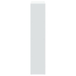 Berkfield Room Divider Bookcase White 69.5X29X137.5 Cm Engineered Wood - thumbnail 6