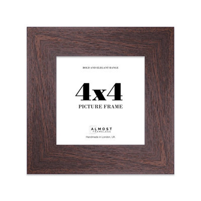 "20X20"" Red Picture Frame - 20X20"" Square Frame With 19X19"" Mount For 20X20""/19X19"" Pictures Vintage Style Gallery Wall, 1 Pack" - image 1