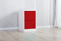 Phoenix Safe Company Phoenix Fc Series Fc1002Grk Filing Cabinet In Red - thumbnail 2