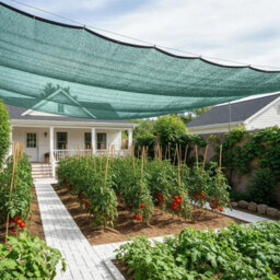 Green 3X5M Rectangular Hdpe Shade Sail Breathable - thumbnail 4