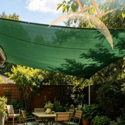 Green 3X5M Rectangular Hdpe Shade Sail Breathable - thumbnail 2
