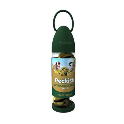 Peckish Extra Goodness Plastic Energy Ball Bird Feeder - image 1