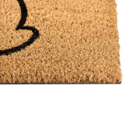 Beliani Doormat Lingayen Natural 55 X 120 Cm Rabbit Coir - thumbnail 5