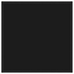Berkfield Modern Coffee Table Black With Black Glass 60X60X35 Cm - thumbnail 3