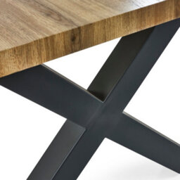 Oakham Fairmont Contemporary Coffee Table In Oak And Black - thumbnail 3