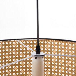 Darphe Modern Double Layer Rattan Pendant Light E27 - thumbnail 4