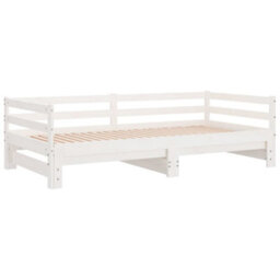 Walplus Pull-Out Day Bed Without Mattress White 80X200 Cm - thumbnail 3