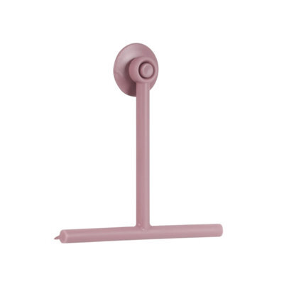 Showerdrape Rocco Pink Bathroom Shower Squeegee - image 1