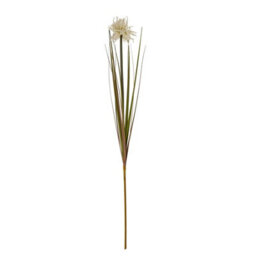 Hill Interiors Aster Spider Chrysanthemum Artificial Flower Cream (One Size) - thumbnail 1