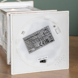 Samuel Alexander 29Cm Battery Powered Light Up Antique Lantern Christmas Water Spinner With Snowy Mouse Scene - thumbnail 8