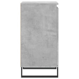 Berkfield Sideboards 2 Pcs Concrete Grey 40X35X70 Cm Engineered Wood - thumbnail 8