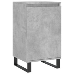 Berkfield Sideboards 2 Pcs Concrete Grey 40X35X70 Cm Engineered Wood - thumbnail 5
