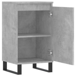 Berkfield Sideboards 2 Pcs Concrete Grey 40X35X70 Cm Engineered Wood - thumbnail 7