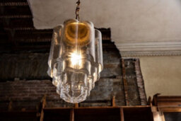 Glasshouse Brass Clear Glass Hallway Pendant Light - Se Home - thumbnail 2