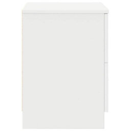 Berkfield Bedside Cabinets 2 Pcs With 2 Drawers White 40X36X50 Cm - thumbnail 7