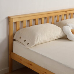 Comfy Living 5Ft Medina Wooden Bed Frame In Caramel - thumbnail 3