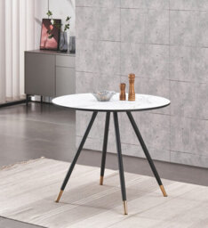 Life Interiors Sofia Dorchester Lux Dining Set, A Table And Chairs Set Of 4, White/light Grey - thumbnail 3