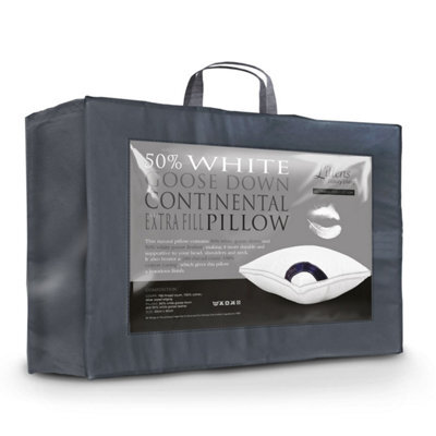 "Littens 40Cm X 80Cm Extra Fill European Continental 50% Goose Down Pillow (16"" X 32"")"