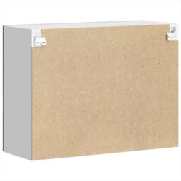 Berkfield Kitchen Wall Cabinet With Glass Door Porto Smoked Oak - thumbnail 9