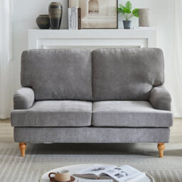 Furniture in Fashion Hampshire Fabric 2 Seater Sofa In Grey - thumbnail 2