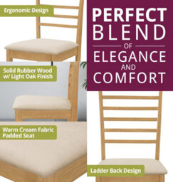 Hallowood Furniture Ledbury Drop Leaf Round Table Set With 4 Chairs In Light Oak Finish - thumbnail 5