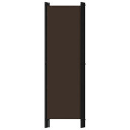 Vidaxl 4-Panel Room Divider Brown 200X180 Cm Room Dividers - thumbnail 4