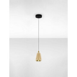 Luminosa Lighting Luminosa Alish Slim Pendant Ceiling Light Brass Gold, Matt Black, Champagne Led 8W 433Lm 3000K - thumbnail 3