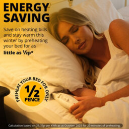 Homiu Electric Blanket, Soft Fleece Heated Underblanket, 3 Heat Settings, Overheat Protection, Double - thumbnail 5