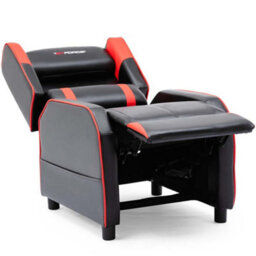 Gtforce Ranger X Faux Leather Gaming Recliner Armchair Sofa Reclining Cinema Chair (Red) - thumbnail 4