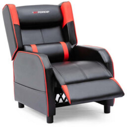 Gtforce Ranger X Faux Leather Gaming Recliner Armchair Sofa Reclining Cinema Chair (Red)