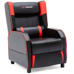 Gtforce Ranger X Faux Leather Gaming Recliner Armchair Sofa Reclining Cinema Chair (Red) - thumbnail 2