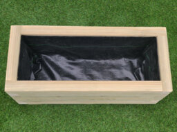 Rectangle Wooden Treated Garden Planter (Rori Range) 80Cm X 40Cm 40Cm High - thumbnail 3